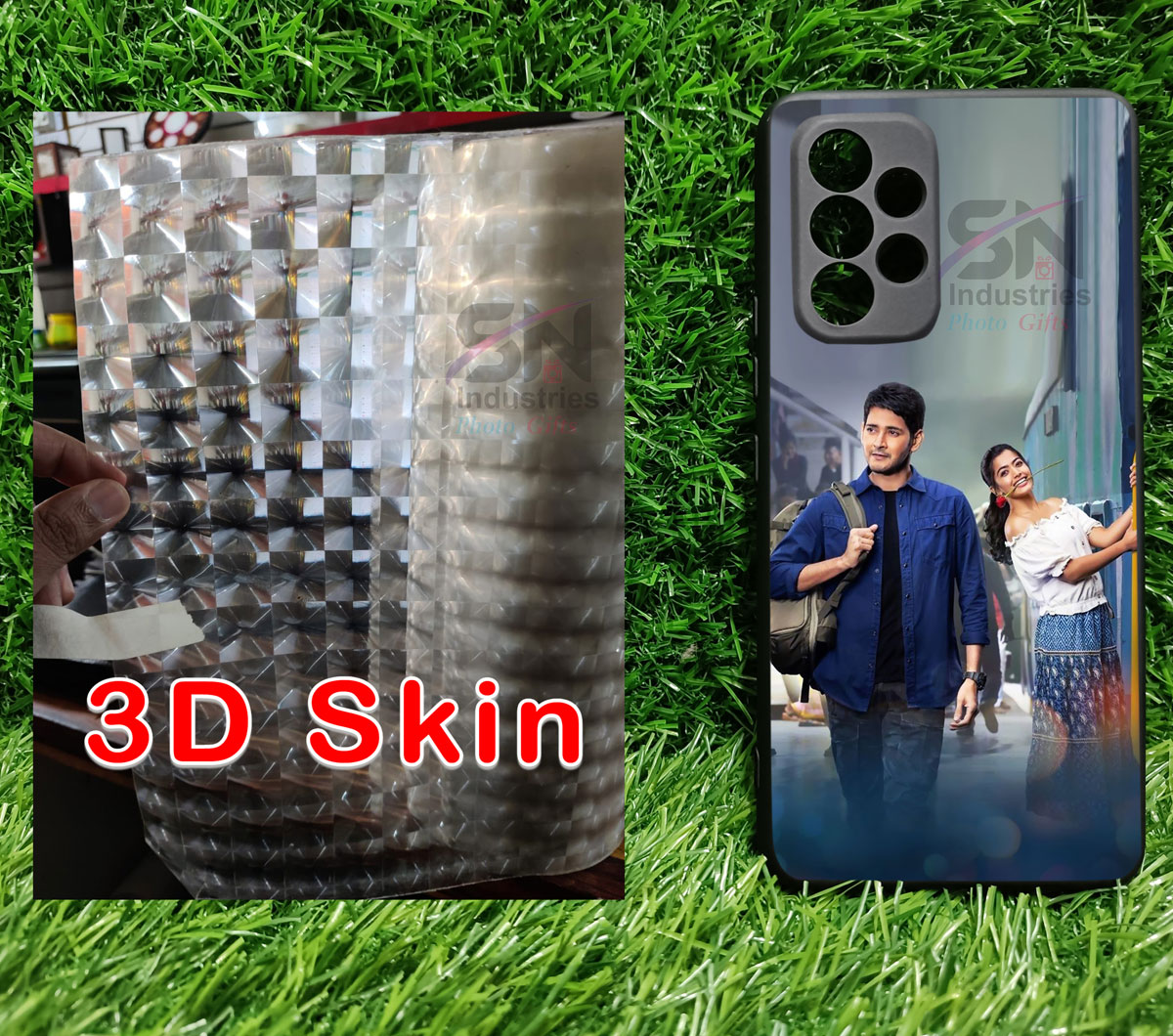 3D Skin With Cloth Candy Case