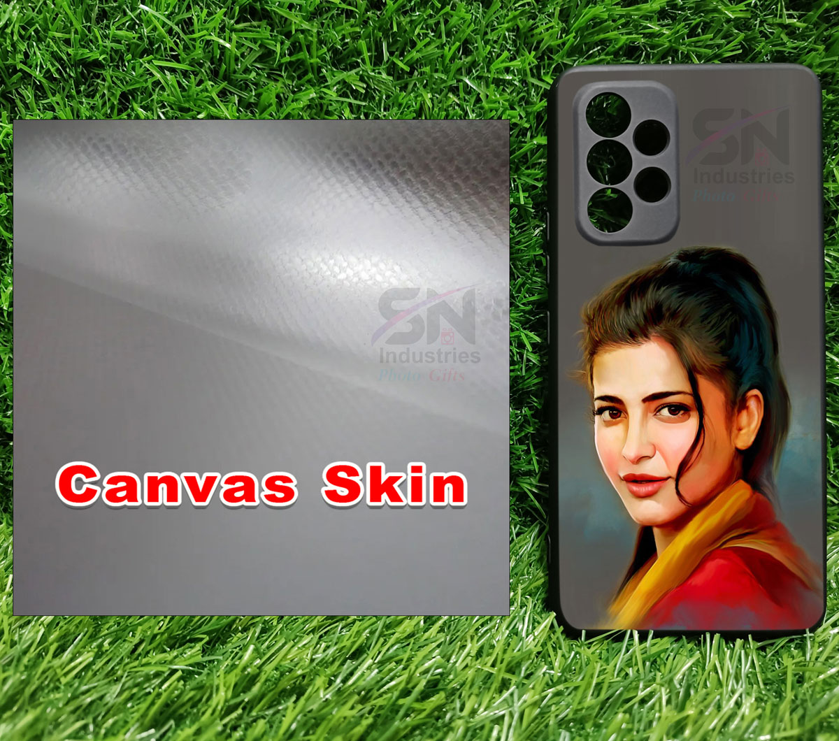 Canvas Skin With Cloth Candy Case